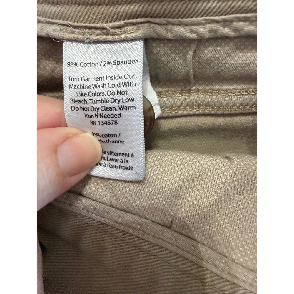 Vineyard Vines Mens 5-Pocket Pant Khaki Tan Straight Leg Chino 36x30 RN134578
